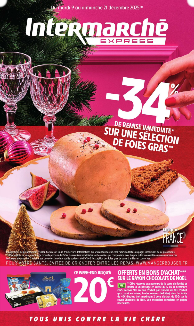 Intermarche catalogue du 09/12 au 22/12/2025 – page 1