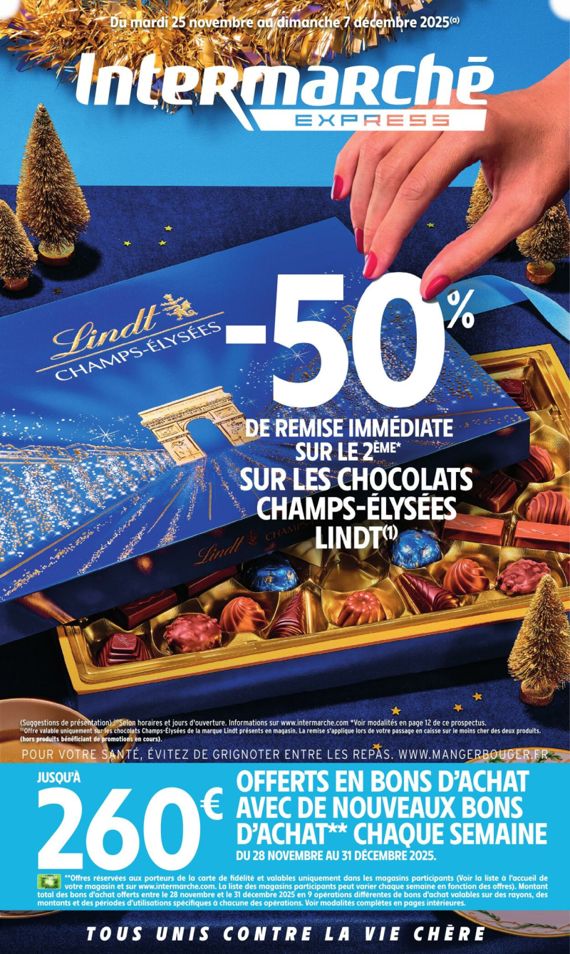 Intermarche catalogue du 25/11 au 08/12/2025 – page 1