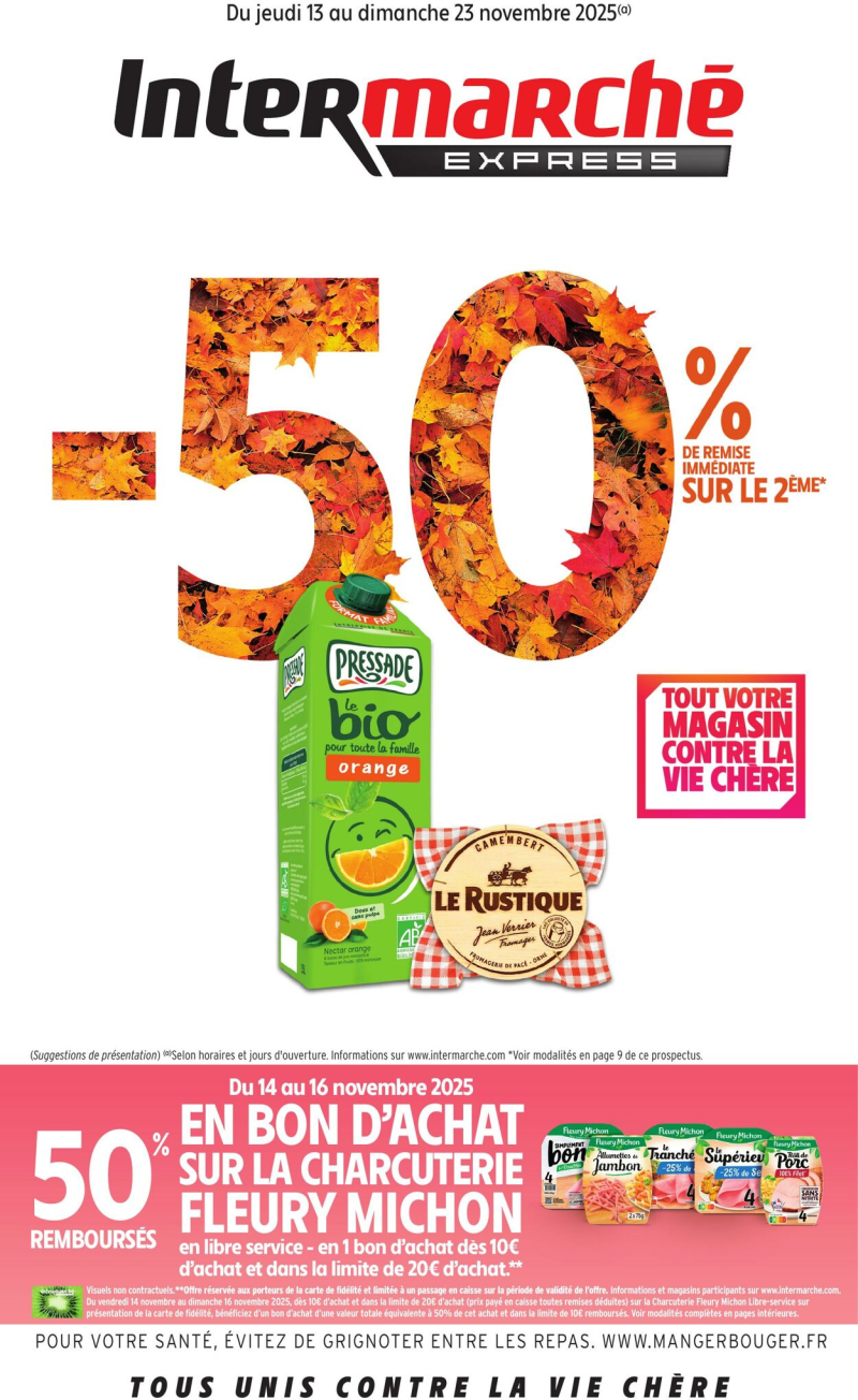 Intermarche catalogue du 13/11 au 24/11/2025 – page 1