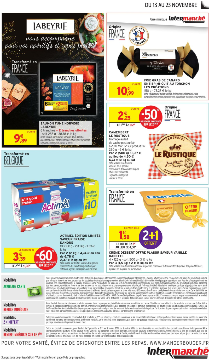 Intermarche catalogue du 13/11 au 24/11/2025 – page 9