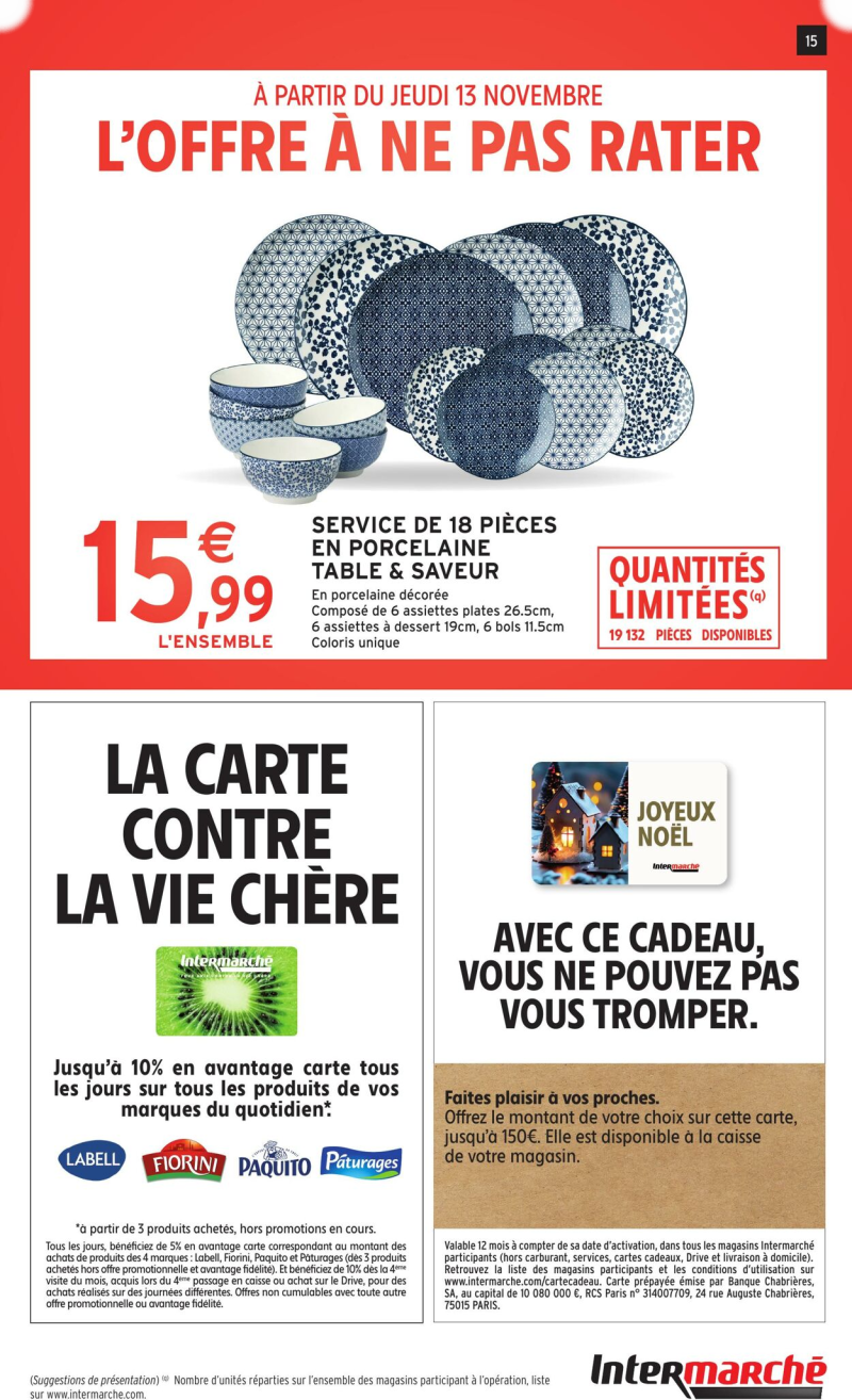 Intermarche catalogue du 13/11 au 24/11/2025 – page 15