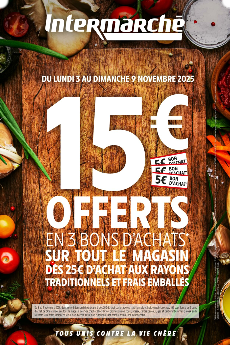 Intermarche catalogue du 03/11 au 10/11/2025 – page 1