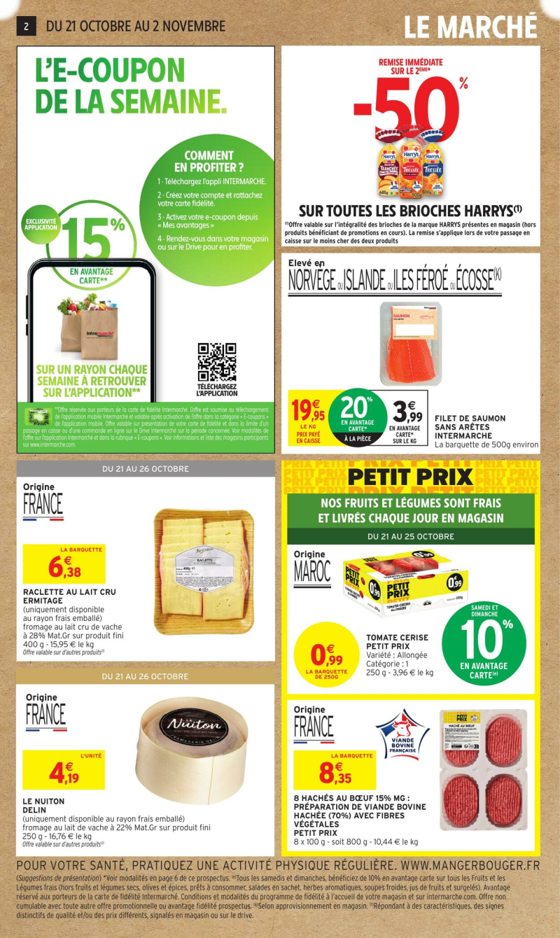 Intermarche catalogue du 21/10 au 03/11/2025 – page 2