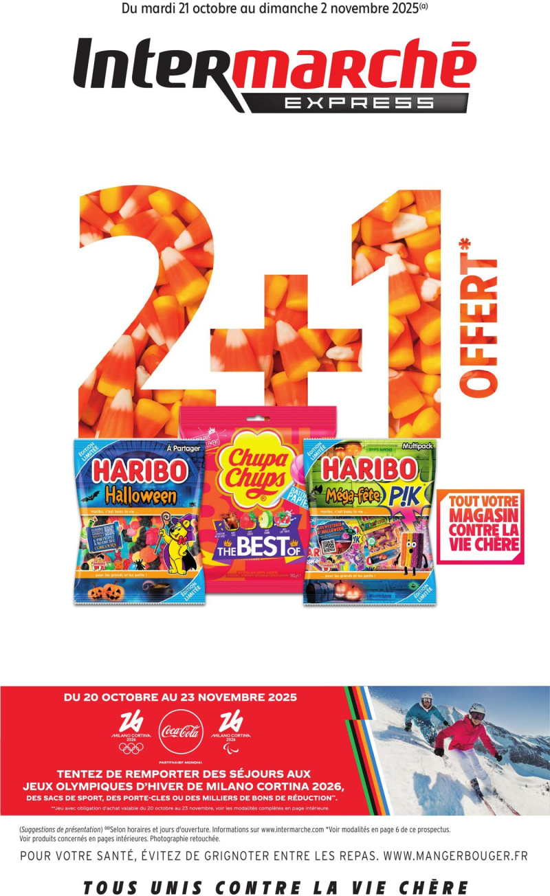 Intermarche catalogue du 21/10 au 03/11/2025 – page 1