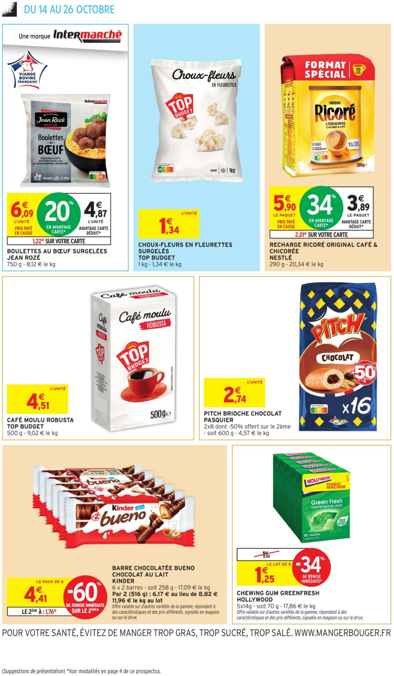 Intermarche catalogue du 14/10 au 26/10/2025 – page 12