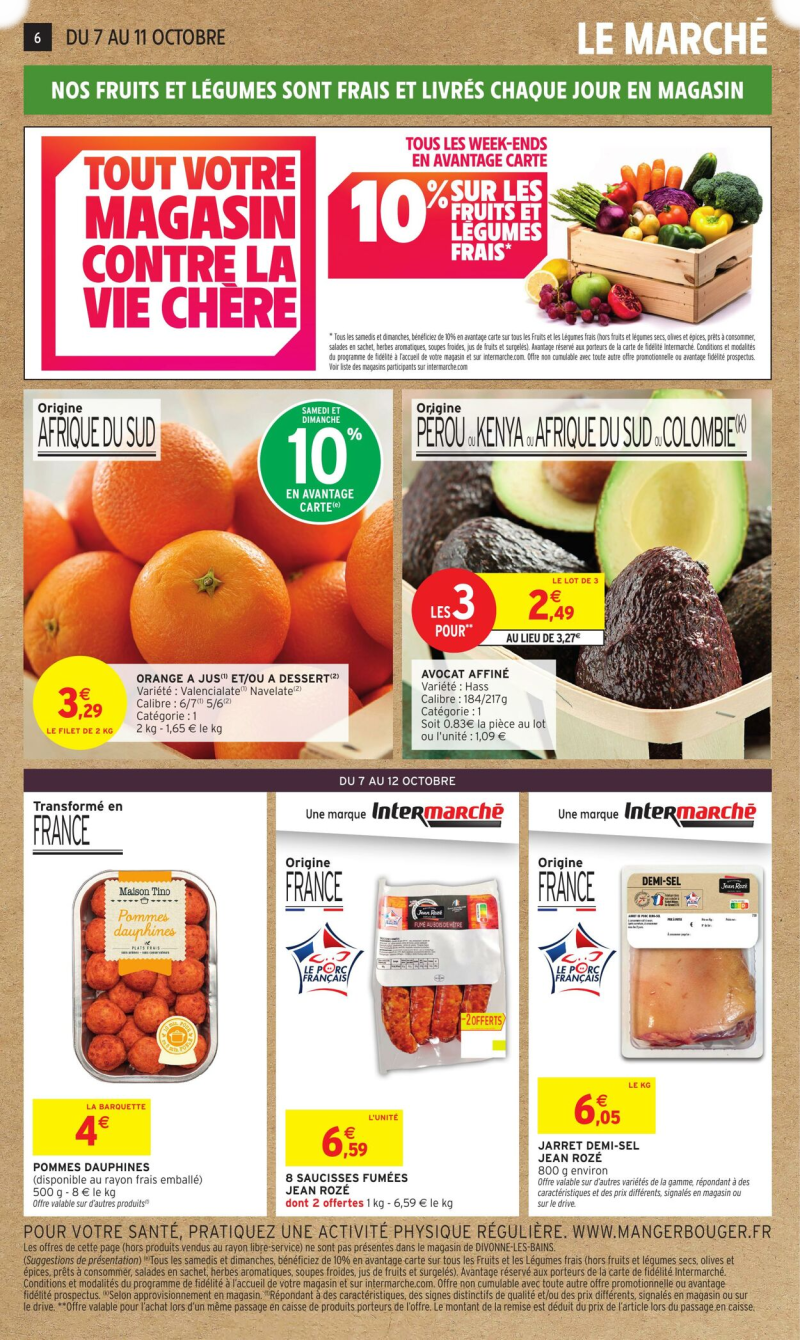 Intermarche catalogue du 07/10 au 20/10/2025 – page 6