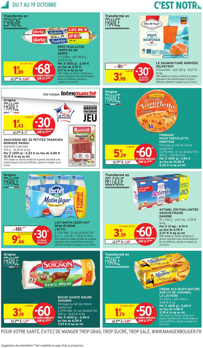 Intermarche catalogue du 07/10 au 20/10/2025 – page 12
