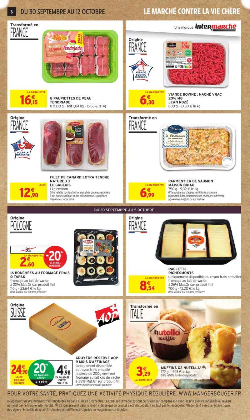 Intermarche catalogue du 30/09 au 13/10/2025 – page 6