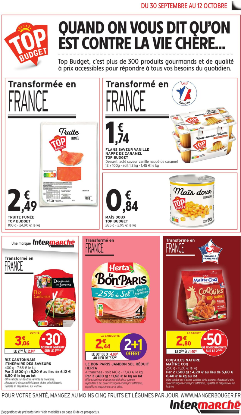 Intermarche catalogue du 30/09 au 13/10/2025 – page 7