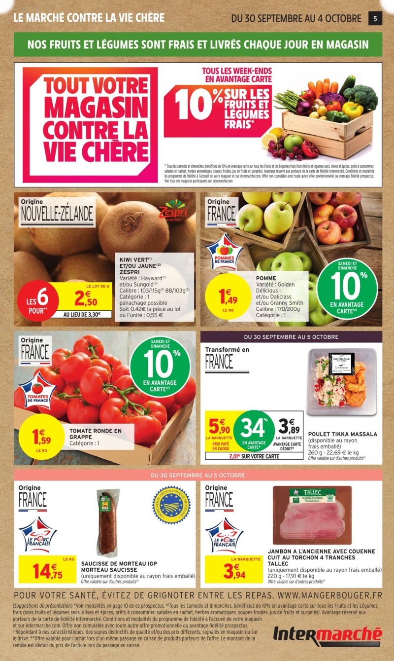 Intermarche catalogue du 30/09 au 13/10/2025 – page 5