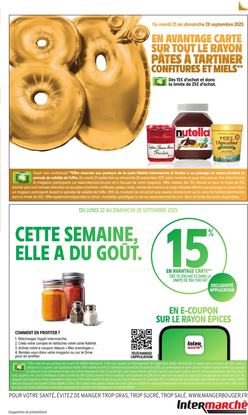 Intermarche catalogue du 23/09 au 06/10/2025 – page 3