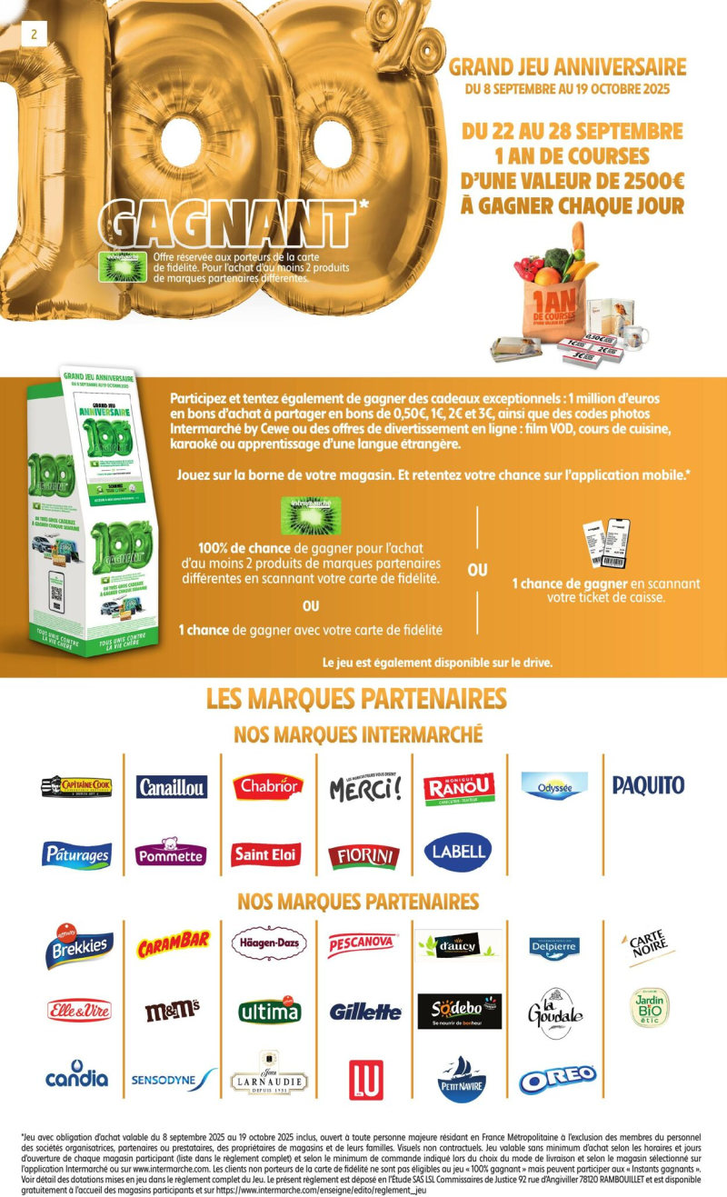 Intermarche catalogue du 23/09 au 06/10/2025 – page 2