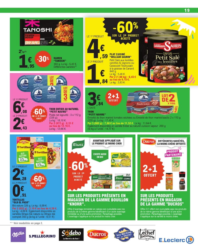 E.Leclerc catalogue du 15/09 au 27/09/2026 – page 19
