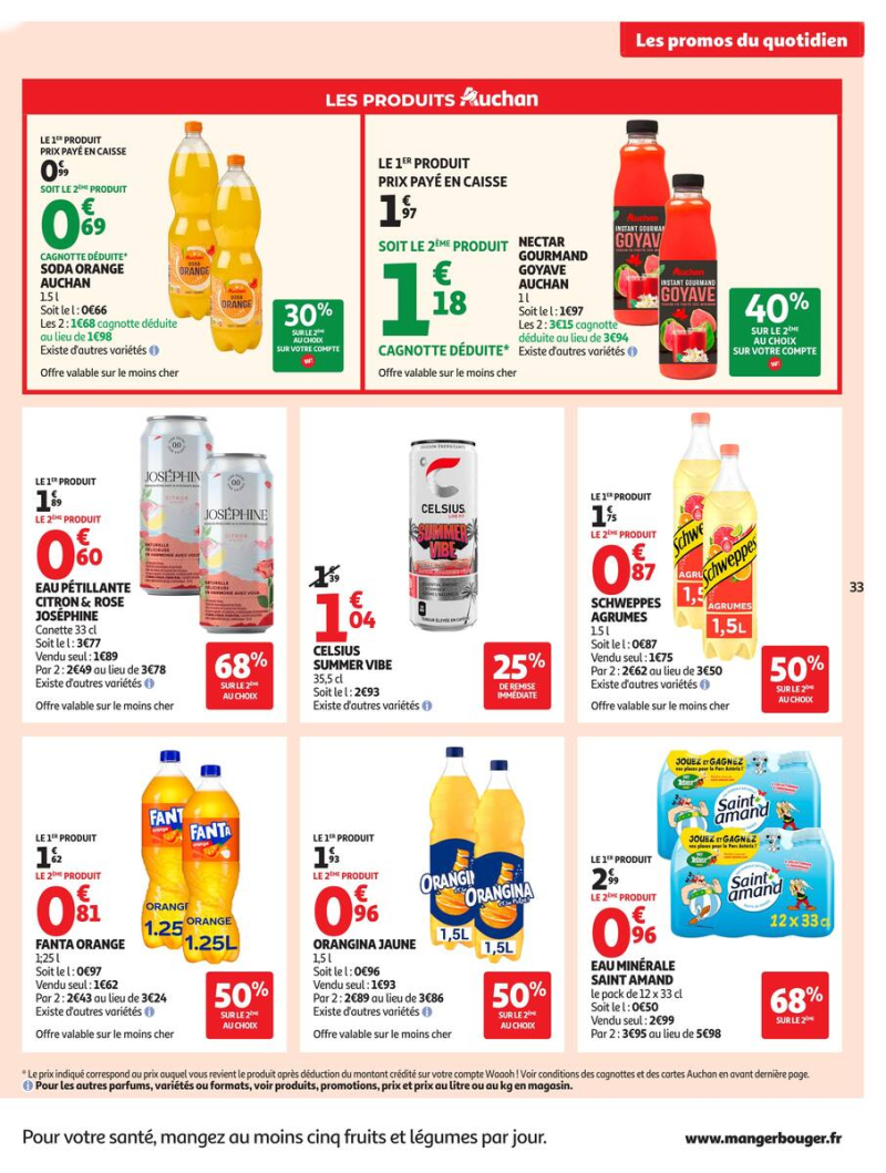 Auchan Supermarché catalogue du 15/09 au 27/09/2026 – page 33