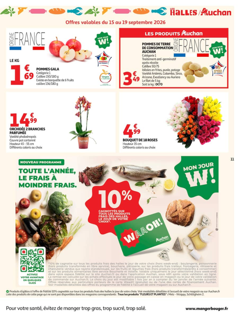 Auchan Supermarché catalogue du 15/09 au 27/09/2026 – page 11