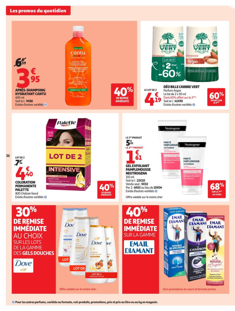 Auchan Supermarché catalogue du 15/09 au 27/09/2026 – page 36