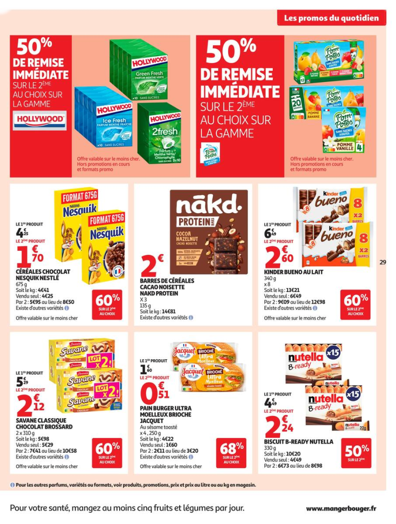 Auchan Supermarché catalogue du 15/09 au 27/09/2026 – page 29