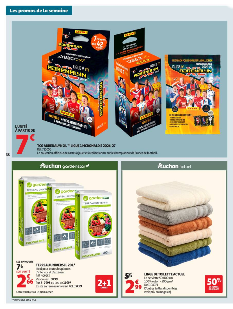 Auchan Supermarché catalogue du 15/09 au 27/09/2026 – page 38