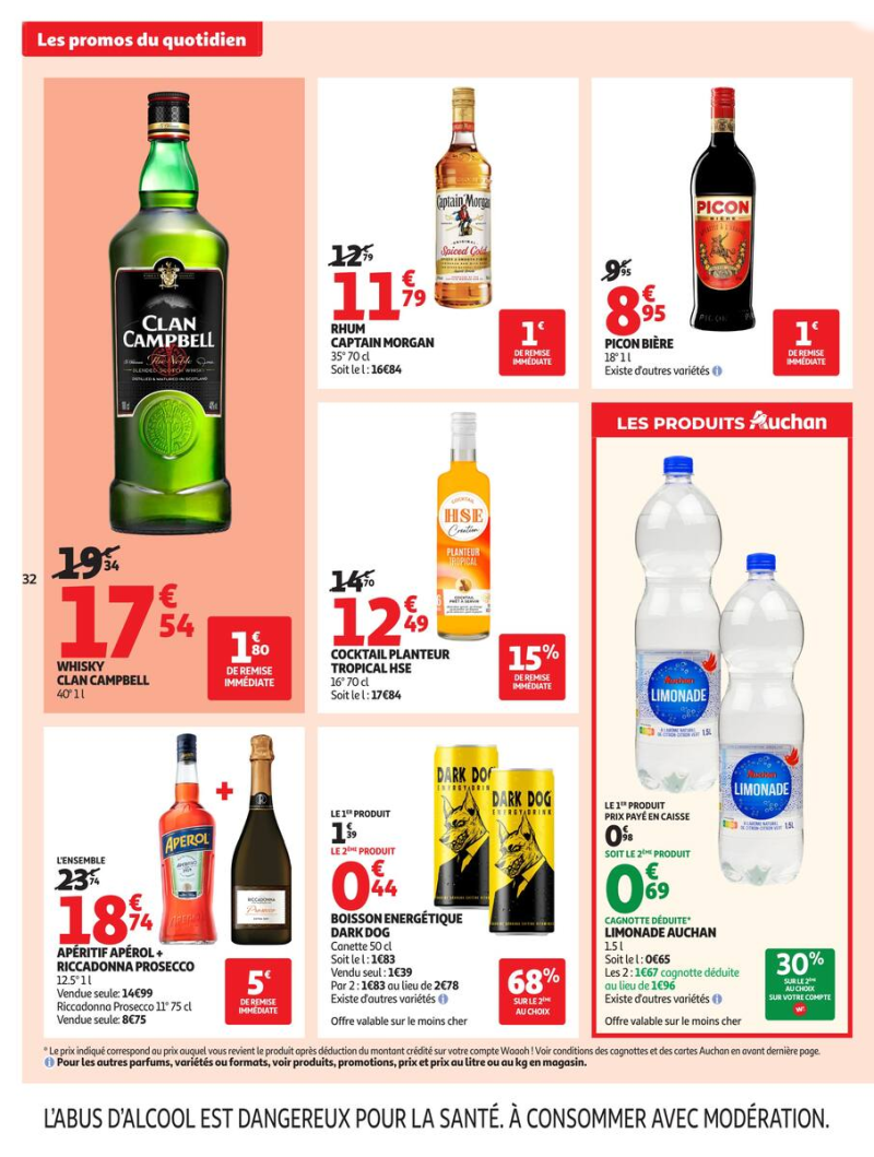 Auchan Supermarché catalogue du 15/09 au 27/09/2026 – page 32
