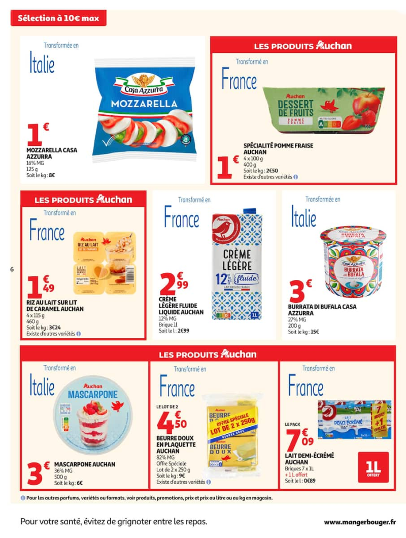 Auchan Supermarché catalogue du 15/09 au 27/09/2026 – page 6