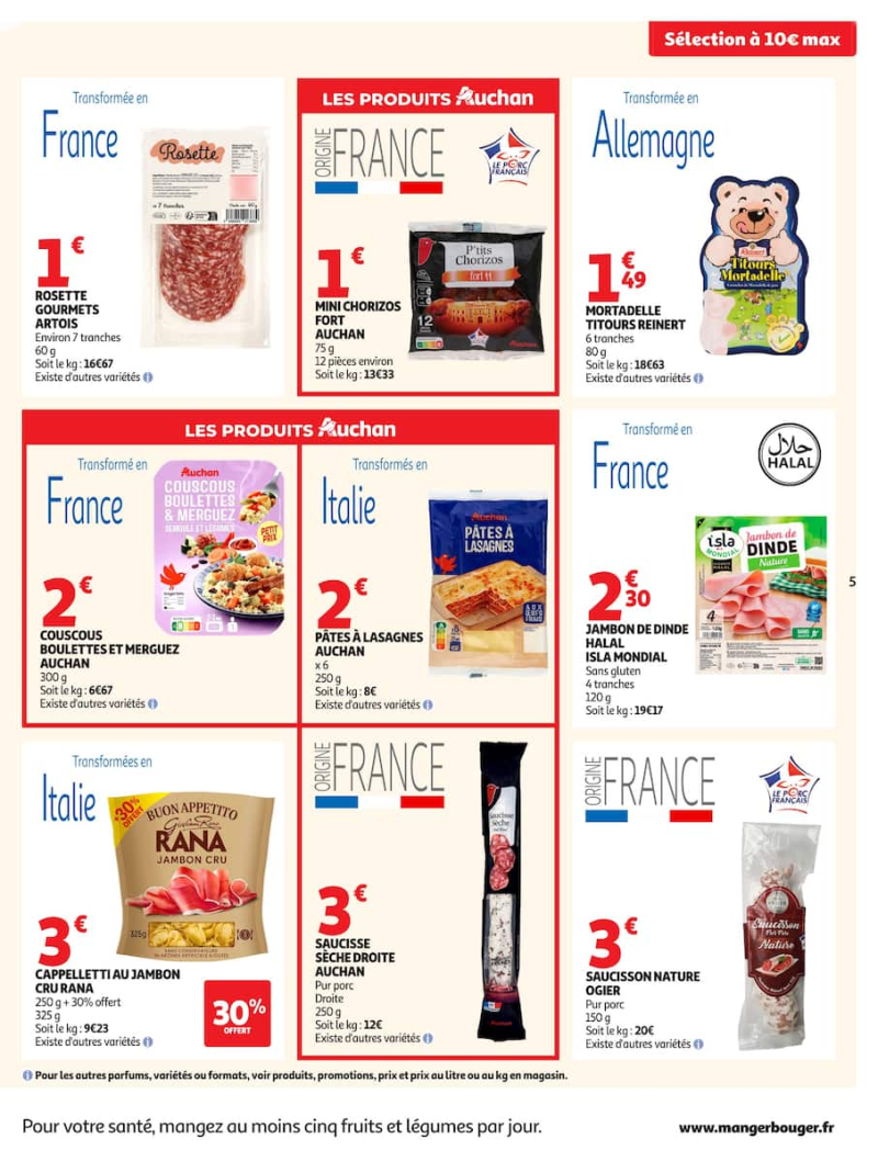 Auchan Supermarché catalogue du 15/09 au 27/09/2026 – page 5