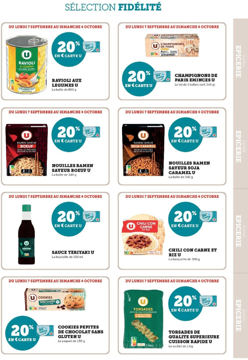 Super U catalogue du 07/09 – page 29