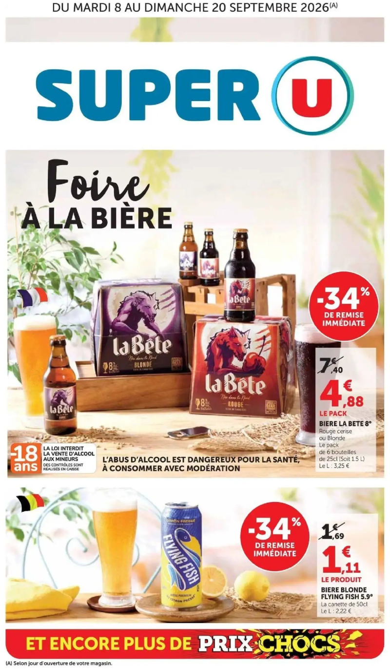 Super U catalogue du 08/09 – page 1