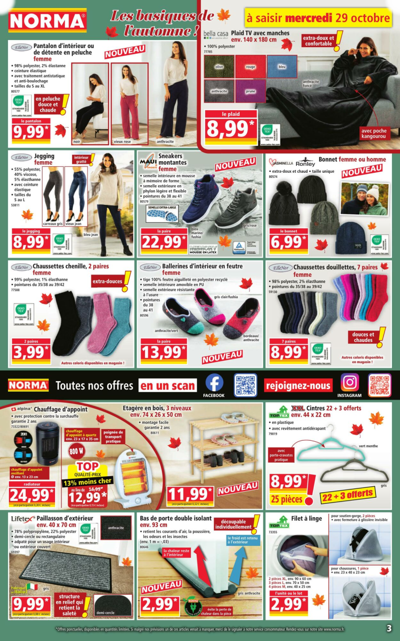 Norma catalogue du 29/10 au 05/11/2025 – page 3