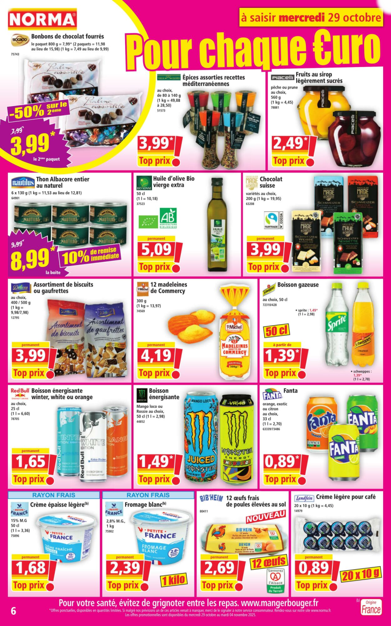 Norma catalogue du 29/10 au 05/11/2025 – page 6