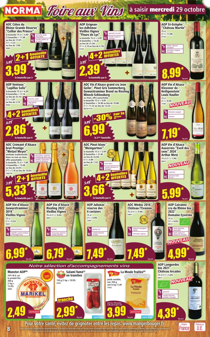 Norma catalogue du 29/10 au 05/11/2025 – page 8