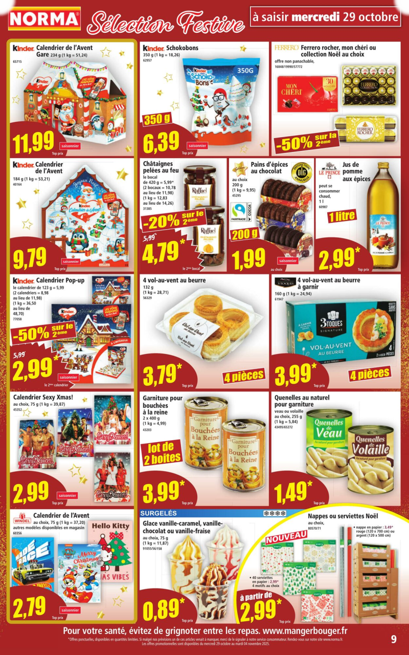 Norma catalogue du 29/10 au 05/11/2025 – page 9