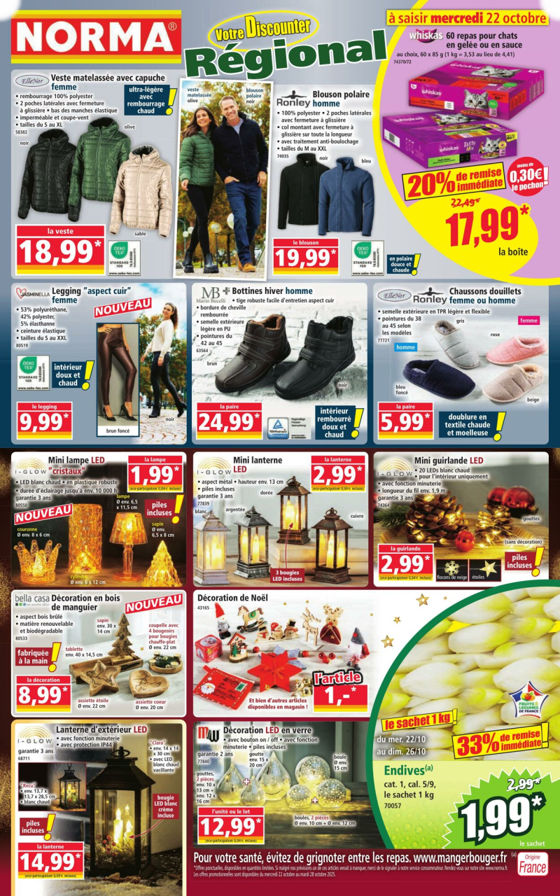 Norma catalogue du 22/10 au 29/10/2025 – page 1