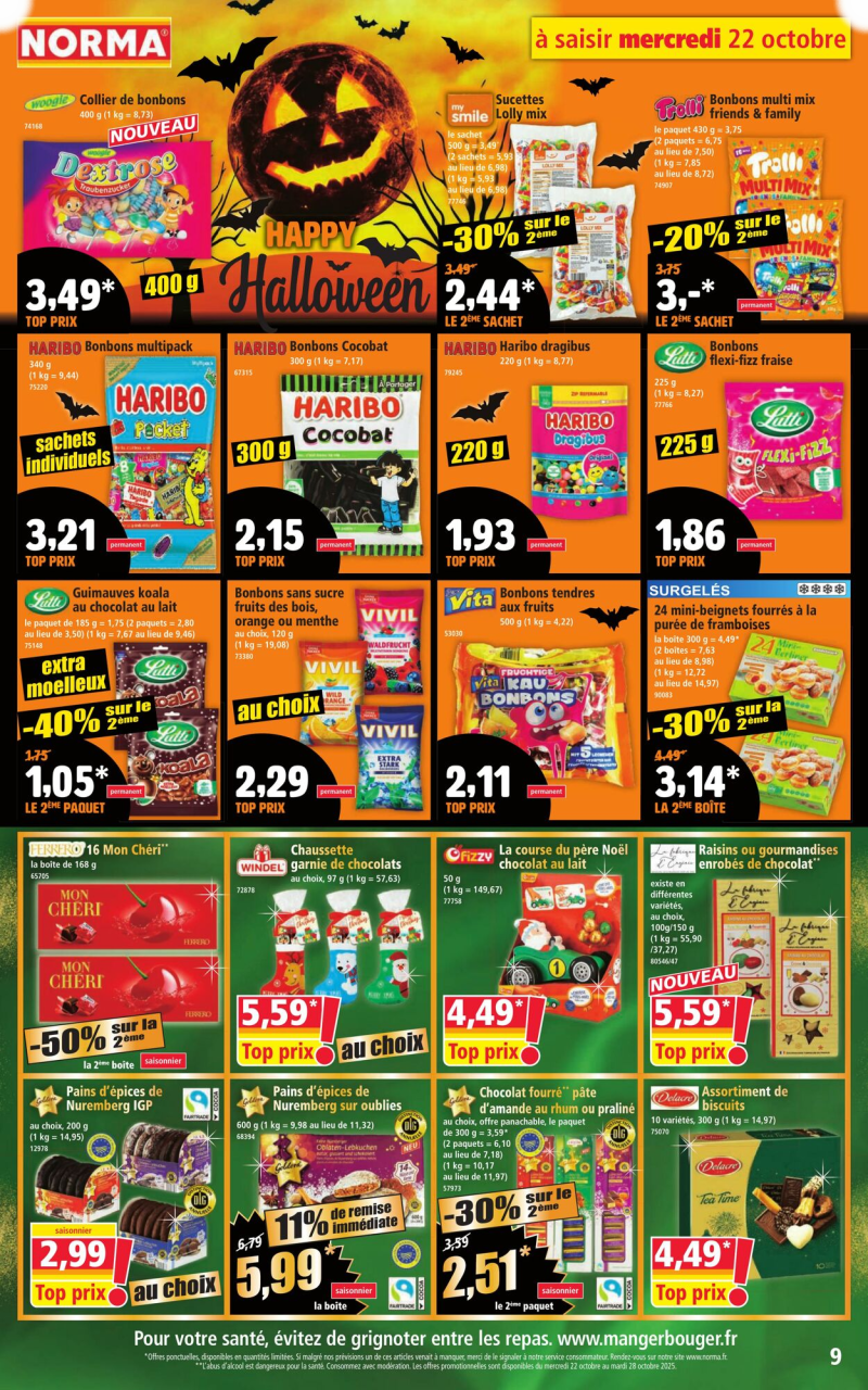 Norma catalogue du 22/10 au 29/10/2025 – page 9