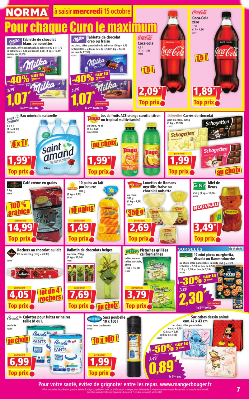 Norma catalogue du 15/10 au 22/10/2025 – page 7