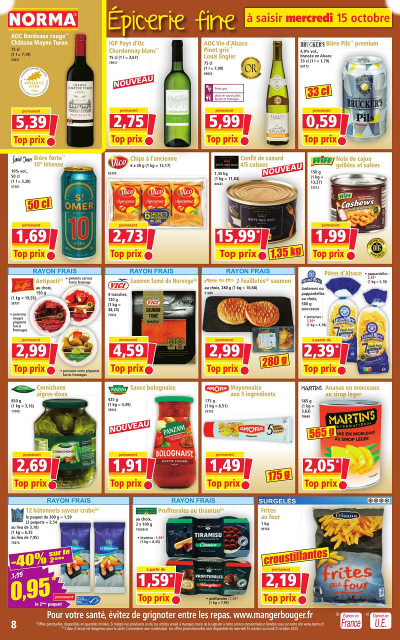 Norma catalogue du 15/10 au 22/10/2025 – page 8