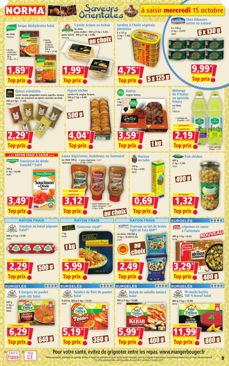 Norma catalogue du 15/10 au 22/10/2025 – page 9