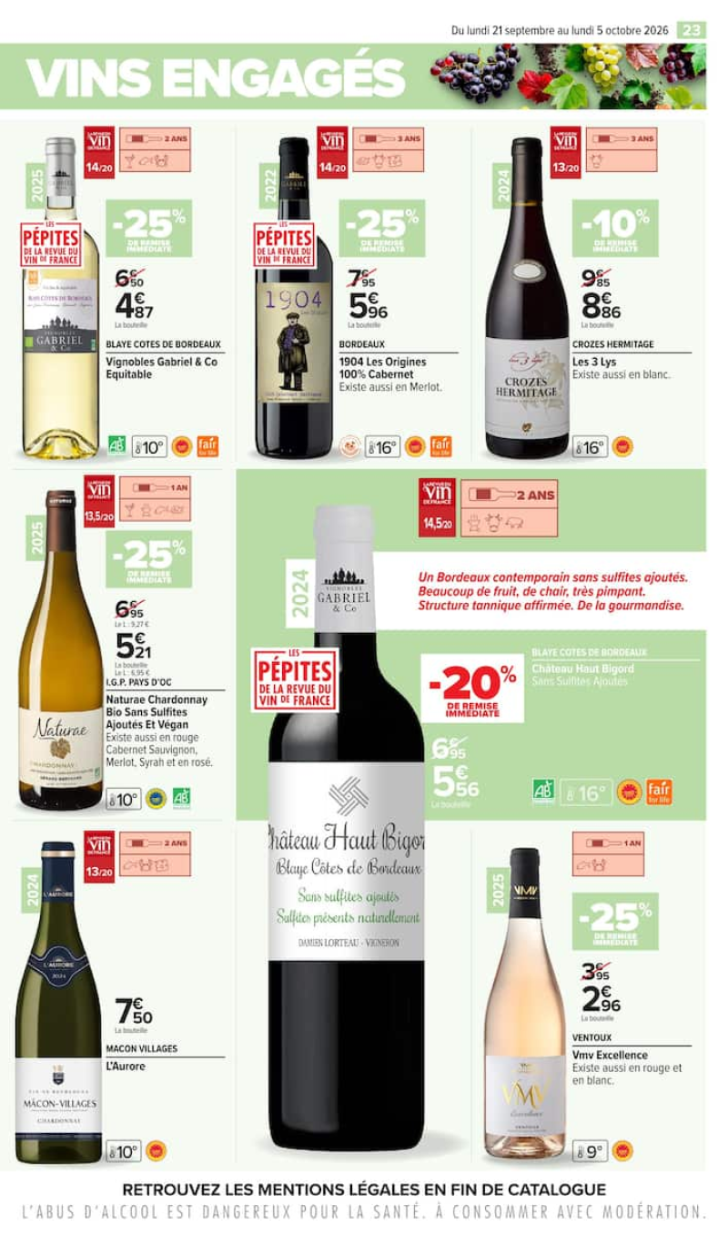 Carrefour catalogue du 21/09 au 06/10/2026 – page 23