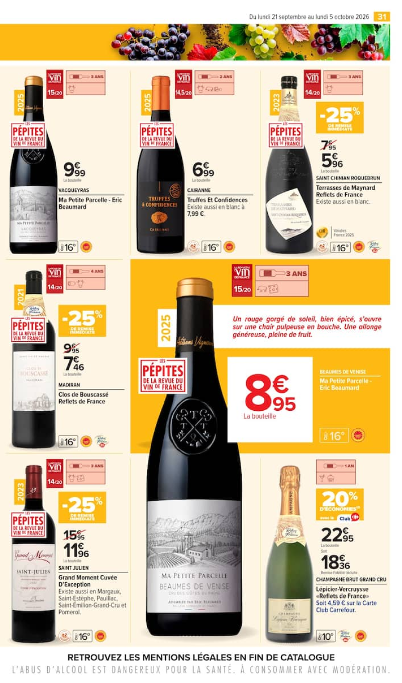 Carrefour catalogue du 21/09 au 06/10/2026 – page 31