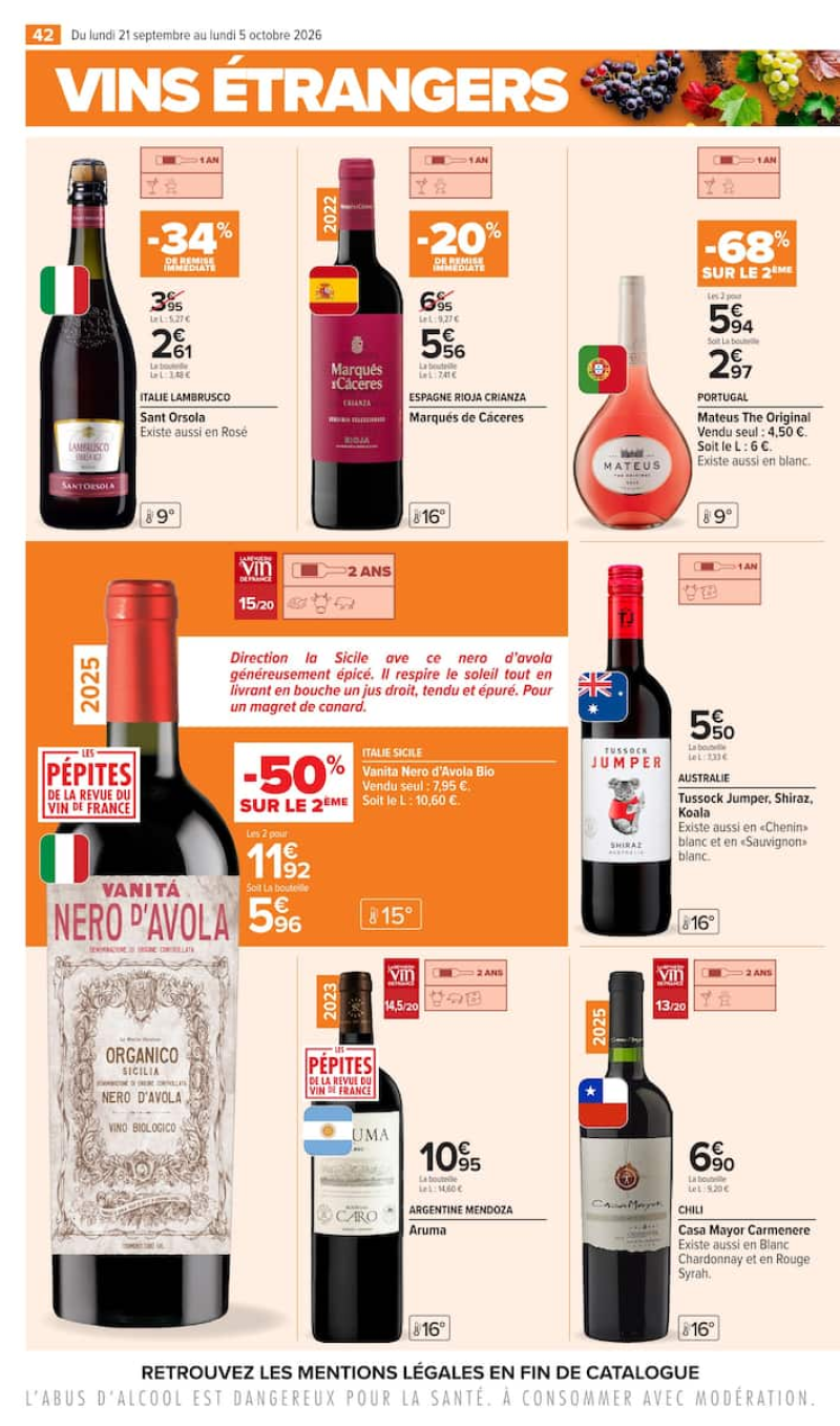 Carrefour catalogue du 21/09 au 06/10/2026 – page 42