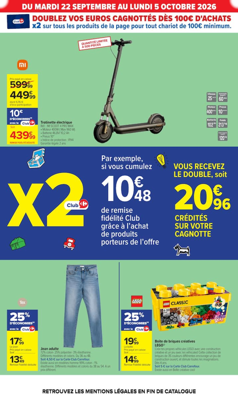 Carrefour catalogue du 22/09 au 06/10/2026 – page 11