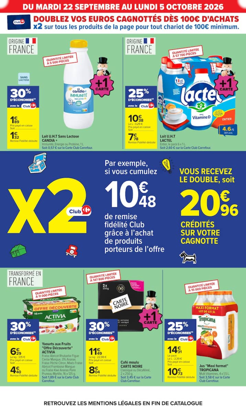 Carrefour catalogue du 22/09 au 06/10/2026 – page 12