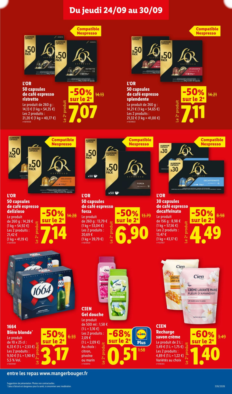 Lidl catalogue du 20/09 au 01/10/2026 – page 15