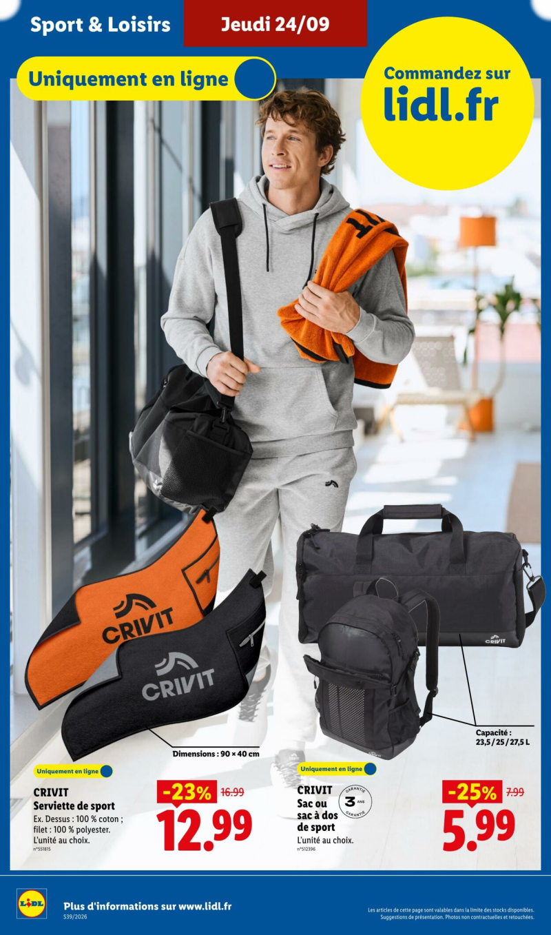 Lidl catalogue du 20/09 au 01/10/2026 – page 30
