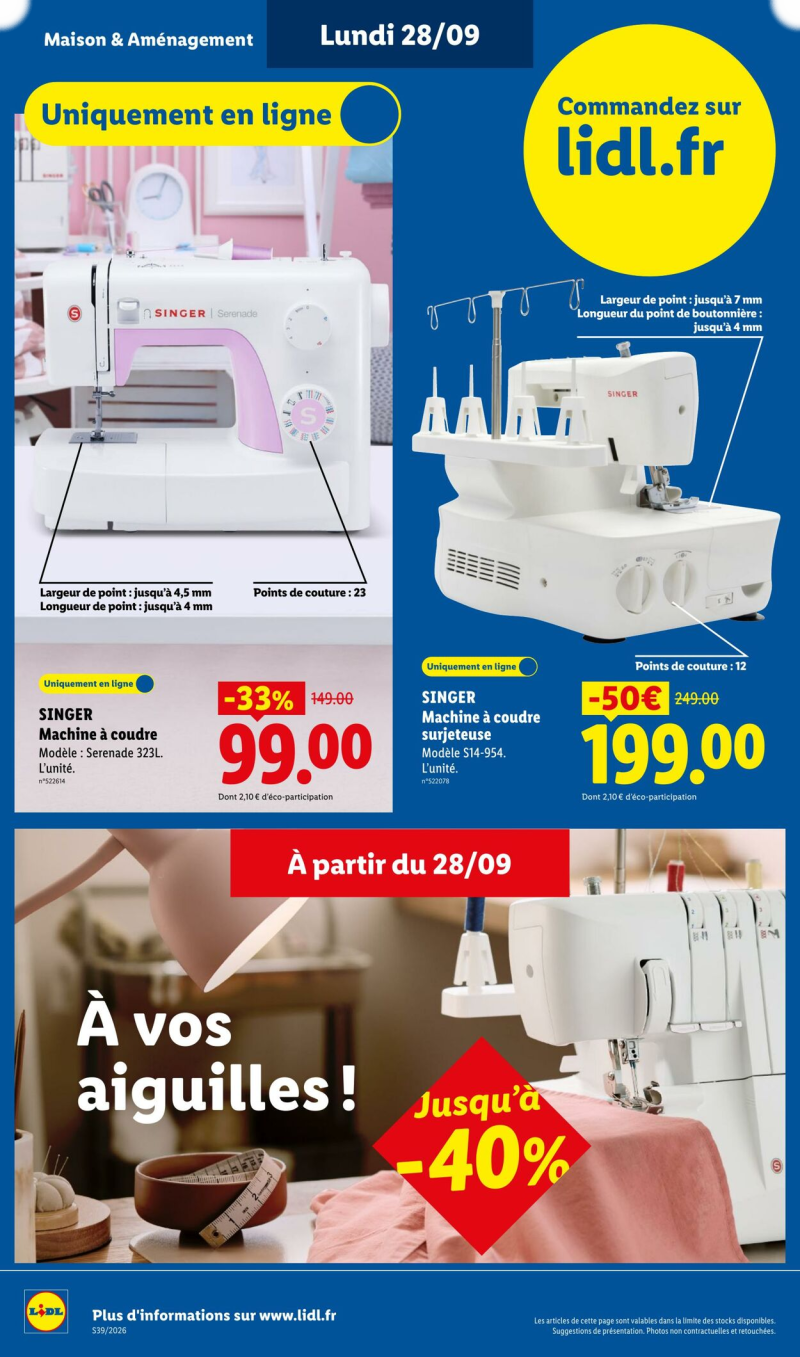 Lidl catalogue du 20/09 au 01/10/2026 – page 42