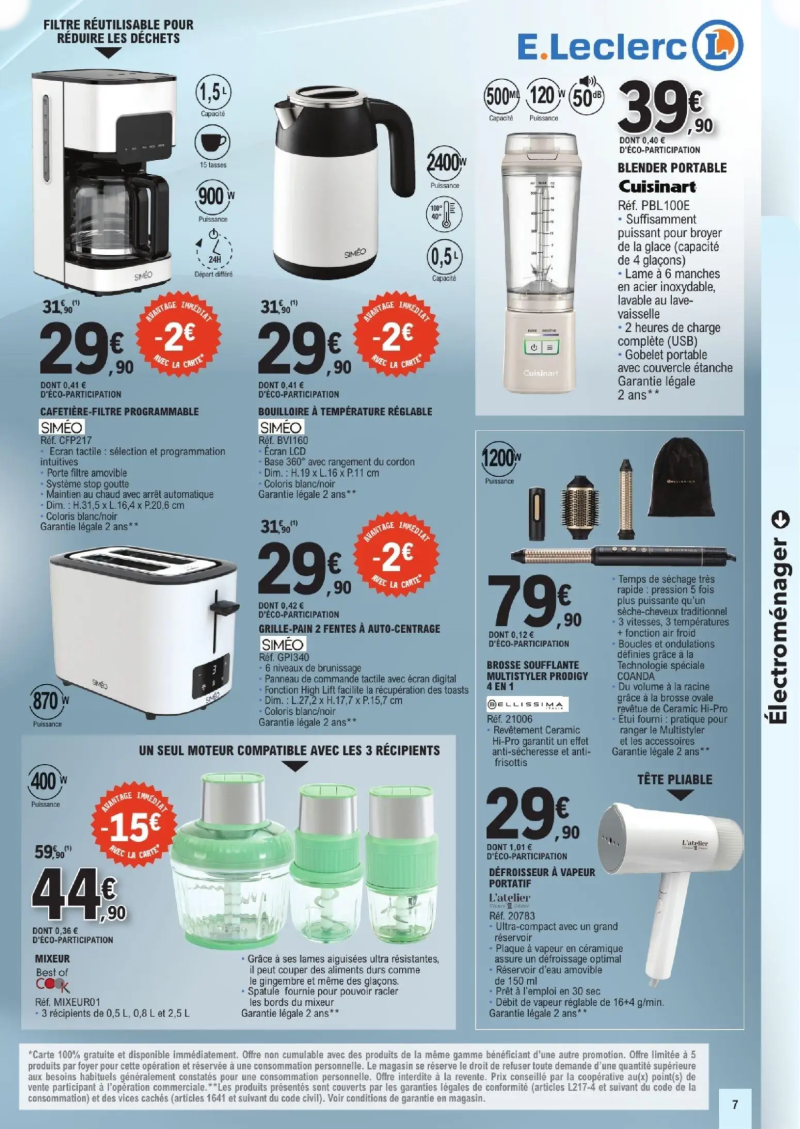 E.Leclerc catalogue du 08/09 – page 7