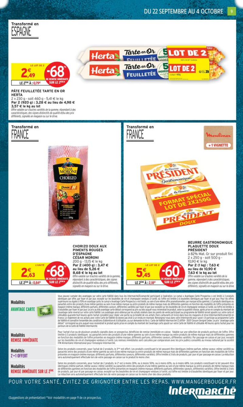 Intermarché Express catalogue du 22/09 au 05/10/2026 – page 9