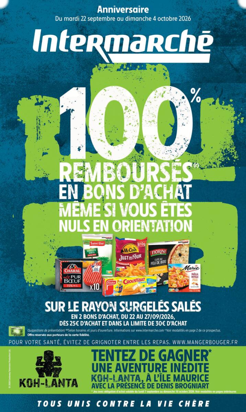Intermarché Express catalogue du 22/09 au 05/10/2026 – page 1