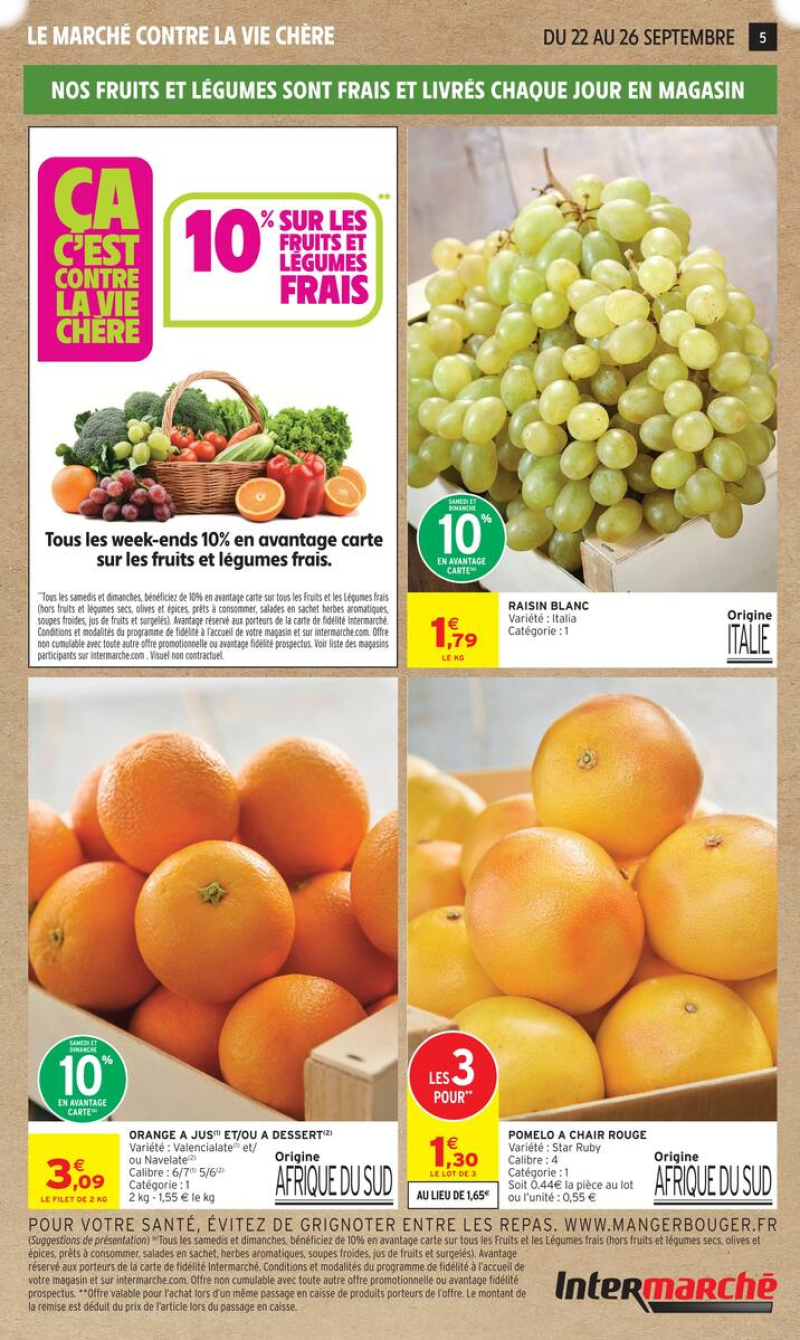 Intermarché Hyper catalogue du 22/09 au 05/10/2026 – page 5