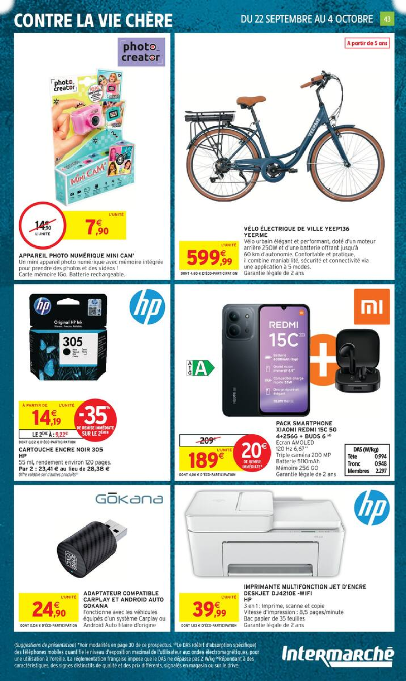 Intermarché Hyper catalogue du 22/09 au 05/10/2026 – page 43