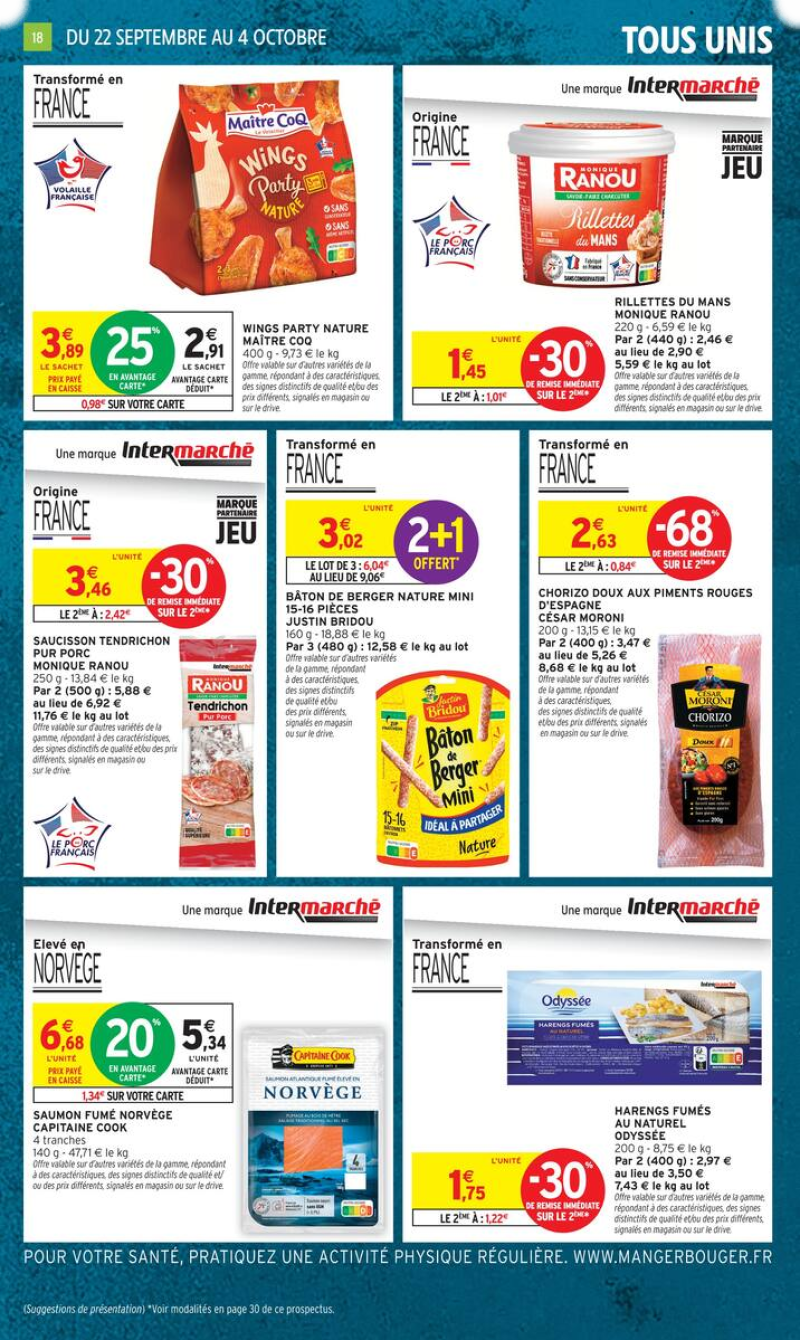 Intermarché Hyper catalogue du 22/09 au 05/10/2026 – page 18